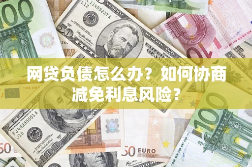 济南网贷负债怎么办？如何协商减免利息风险？