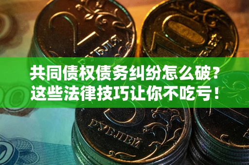 济南共同债权债务纠纷怎么破？这些法律技巧让你不吃亏！