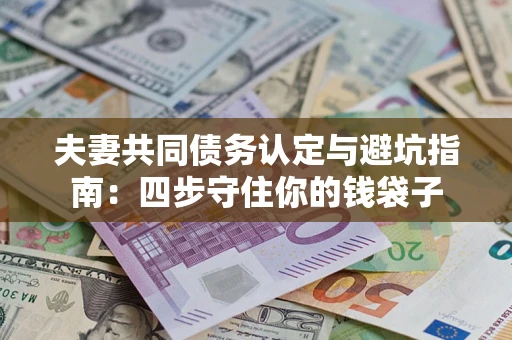 济南夫妻共同债务认定与避坑指南：四步守住你的钱袋子