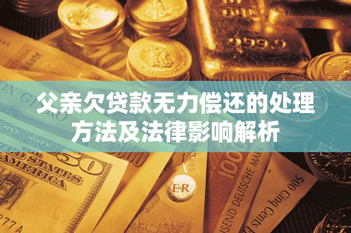 济南父亲欠贷款无力偿还的处理方法及法律影响解析